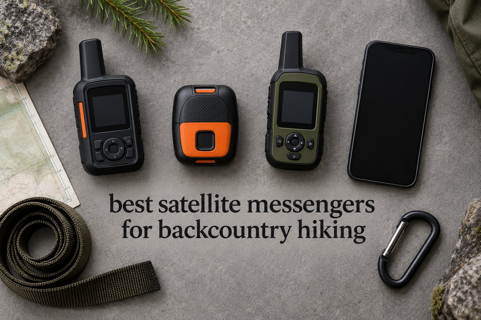 best satellite messengers for backcountry hiking