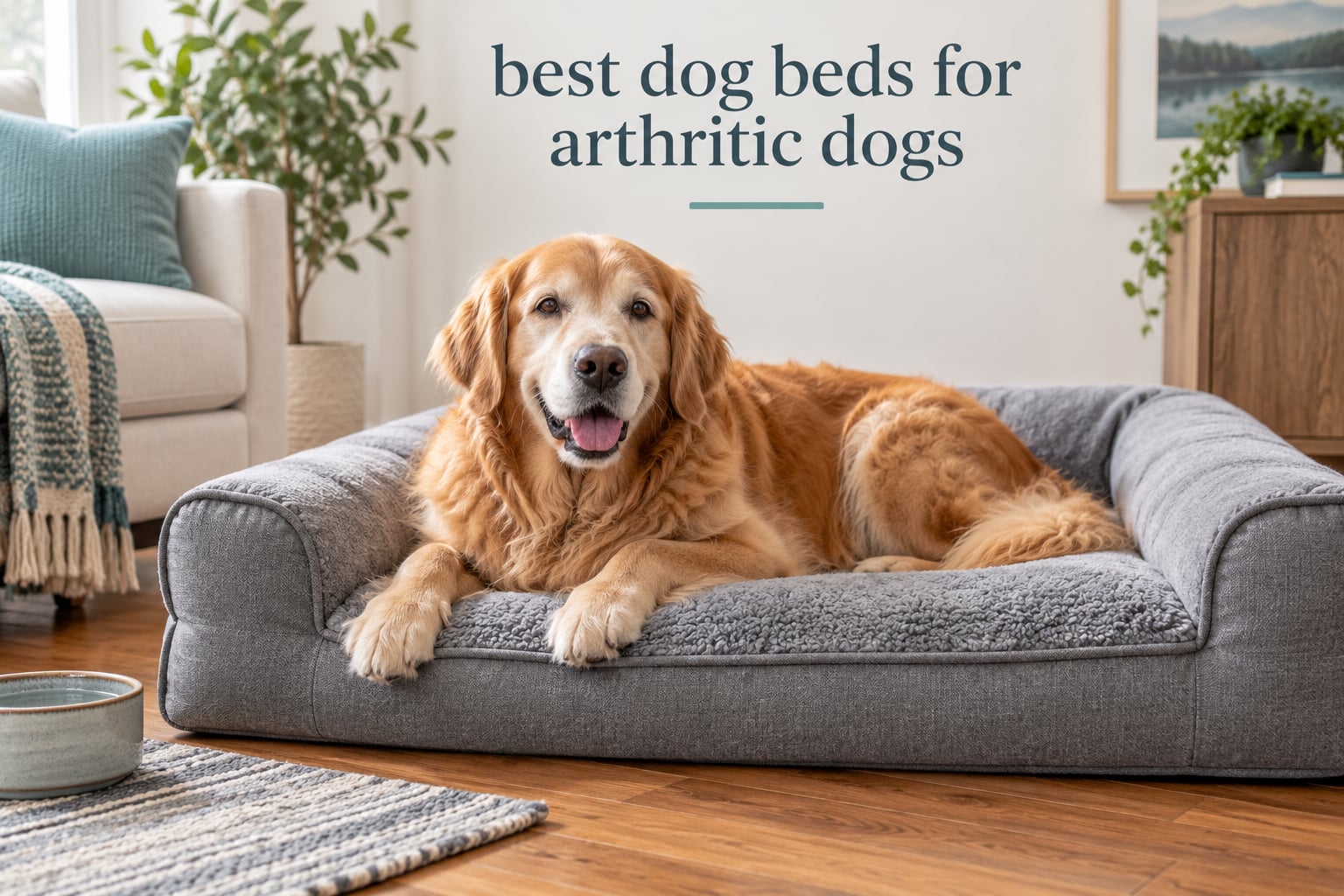best dog beds for arthritic dogs