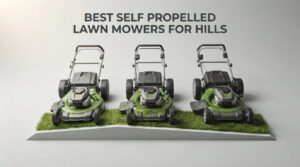 best self propelled lawn mowers for hills