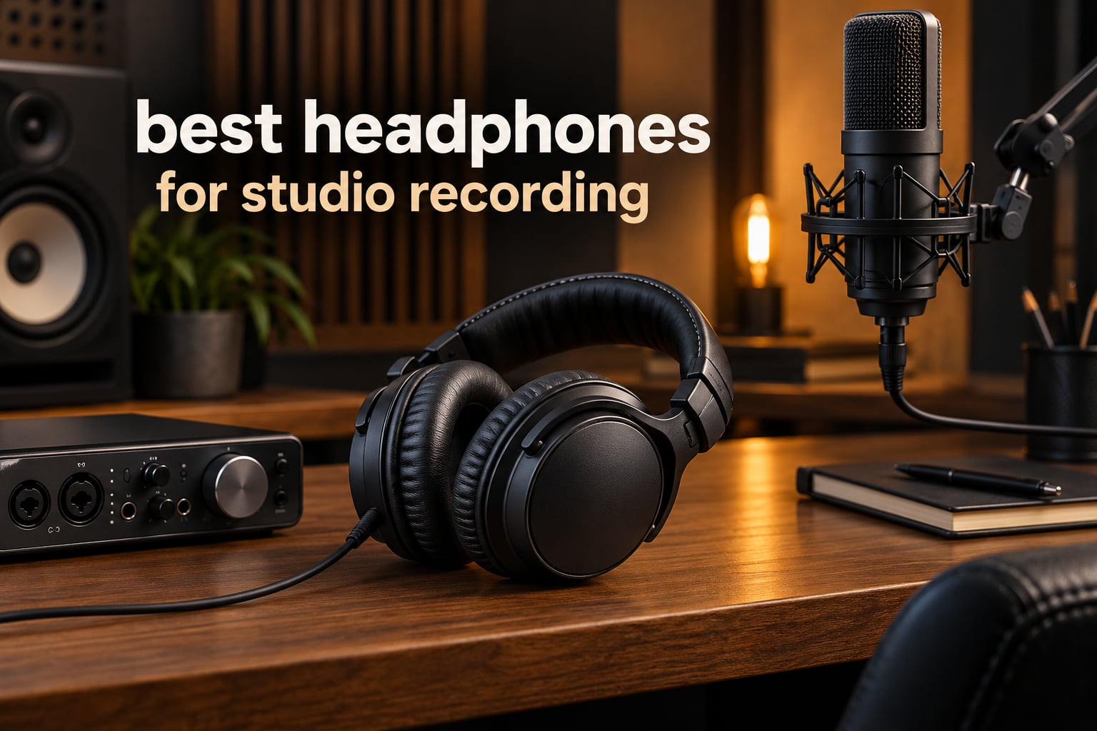 best headphones for studio recording
