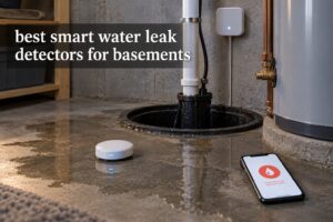 best smart water leak detectors for basements