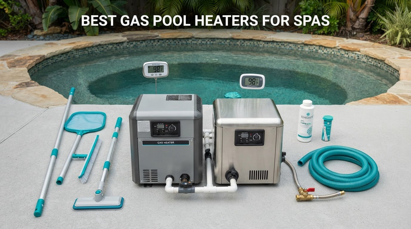 best gas pool heaters for spas