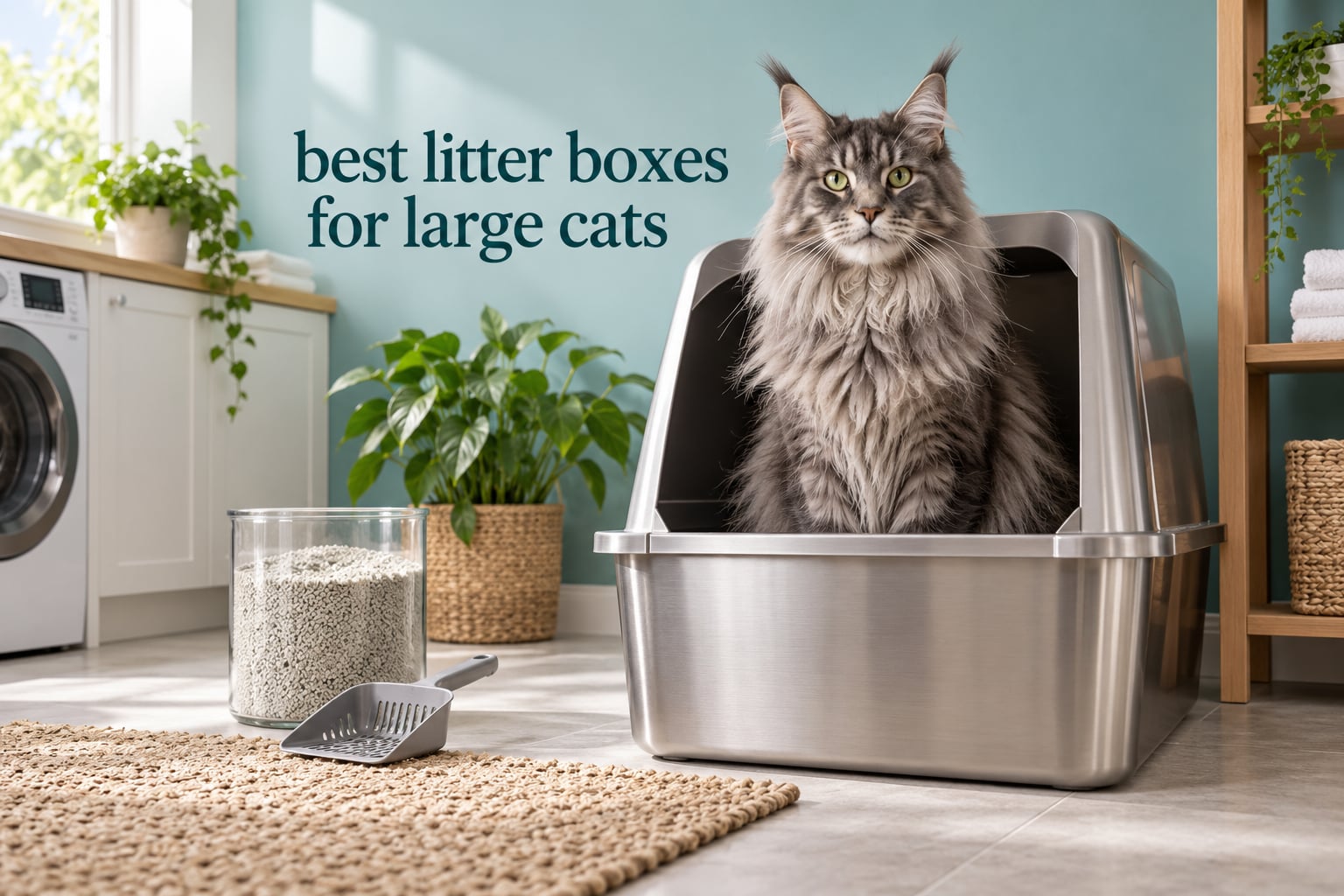 best litter boxes for large cats