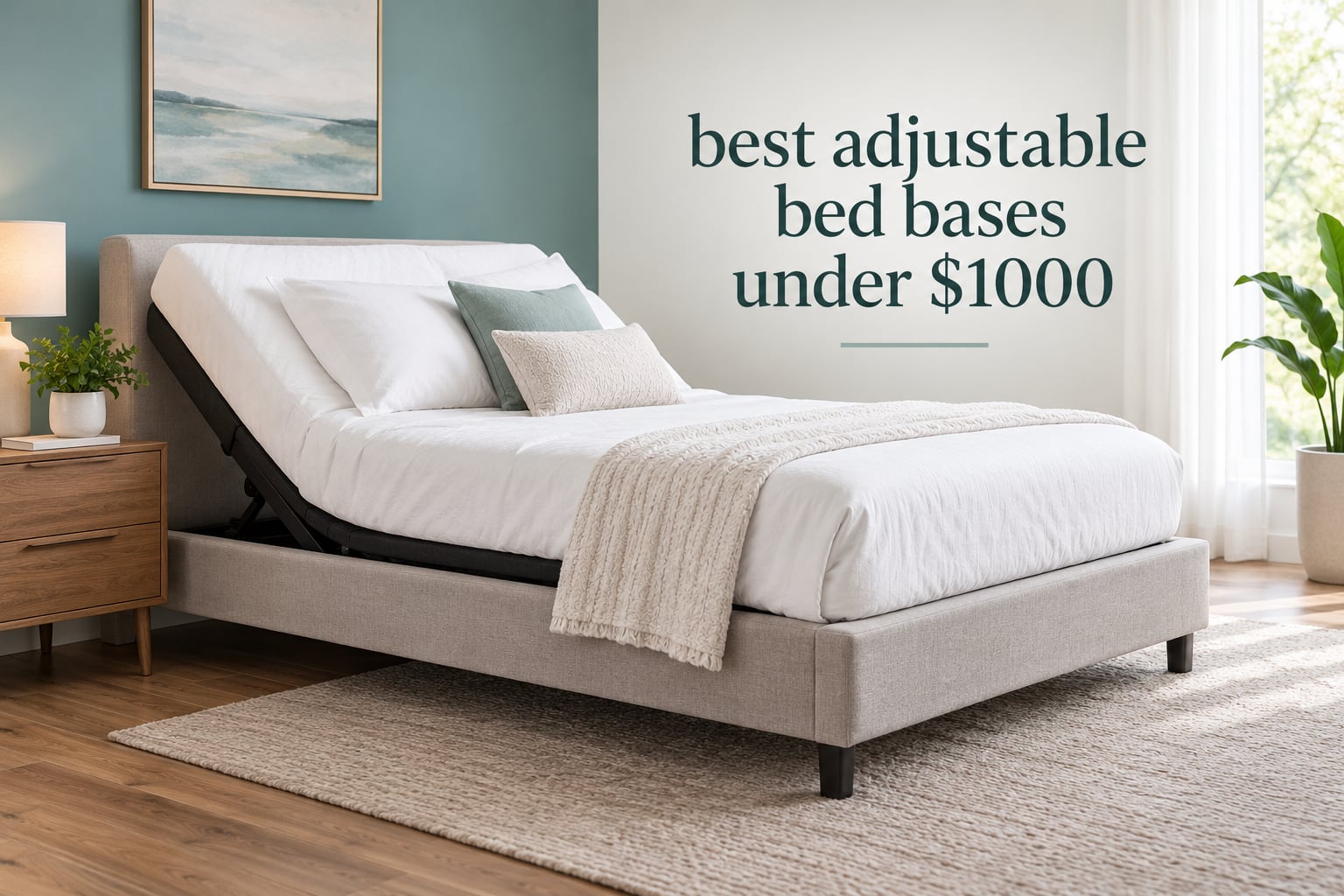best adjustable bed bases under $1000
