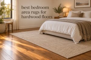 best bedroom area rugs for hardwood floors