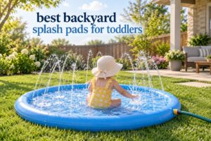 best backyard splash pads for toddlers