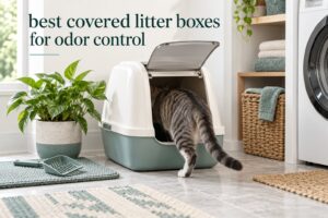 best covered litter boxes for odor control