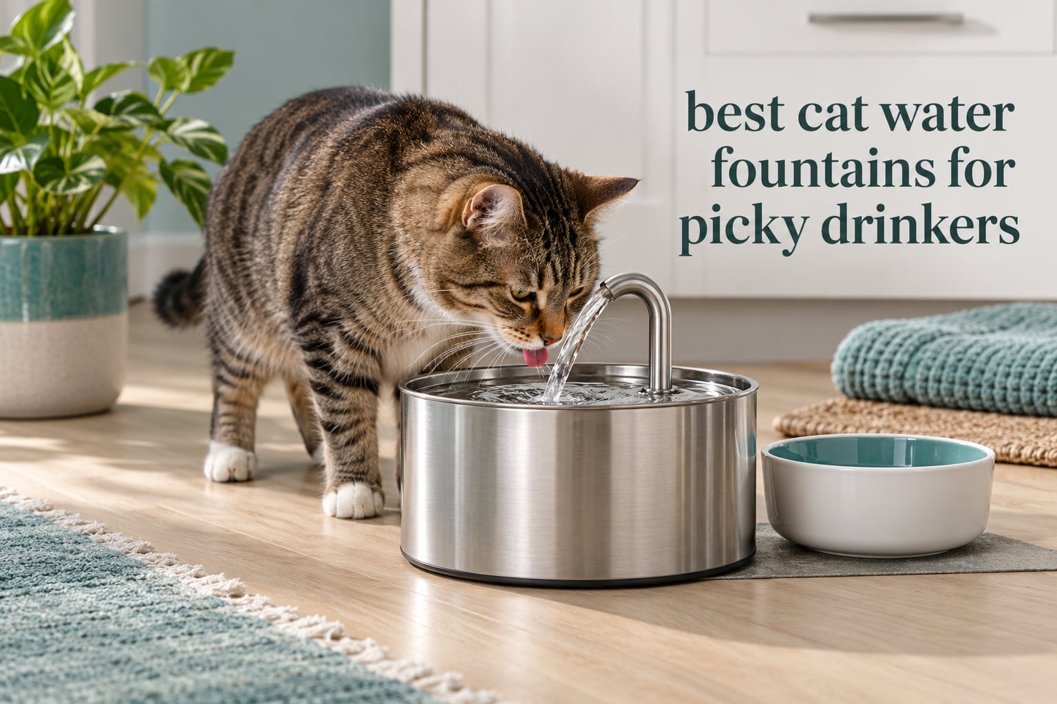 best cat water fountains for picky drinkers