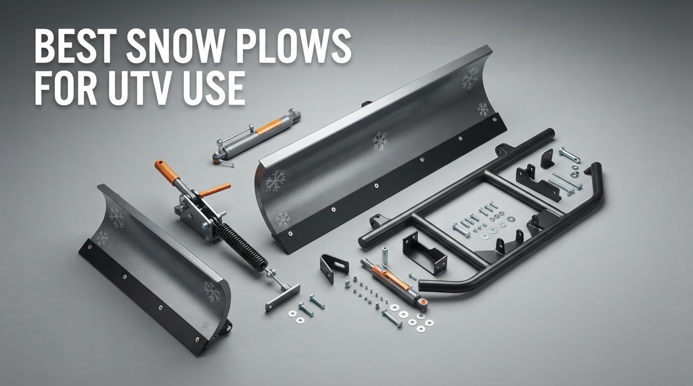 best snow plows for utv use
