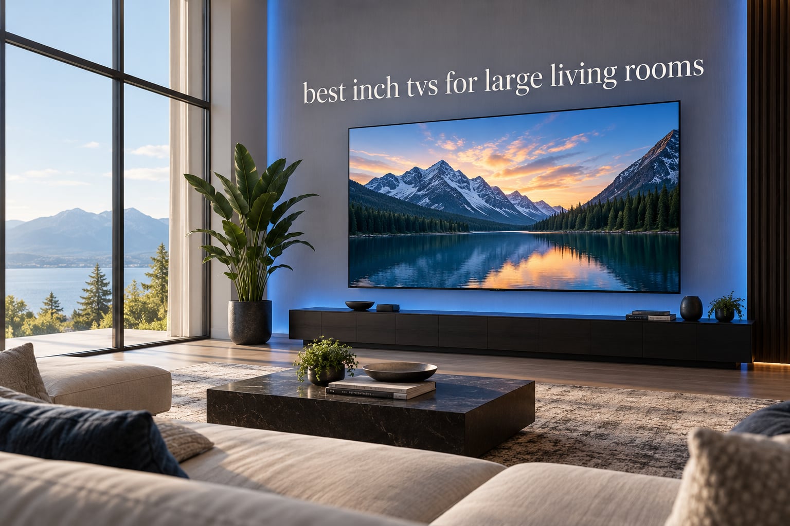 best 98 inch tvs for large living rooms