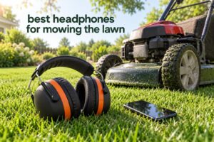 best headphones for mowing the lawn