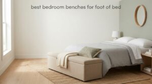 best bedroom benches for foot of bed