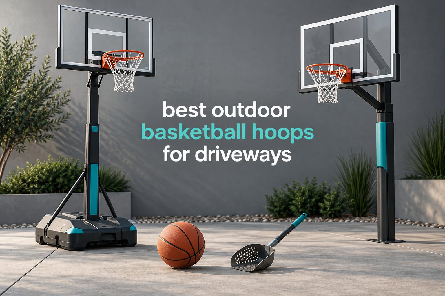 best outdoor basketball hoops for driveways