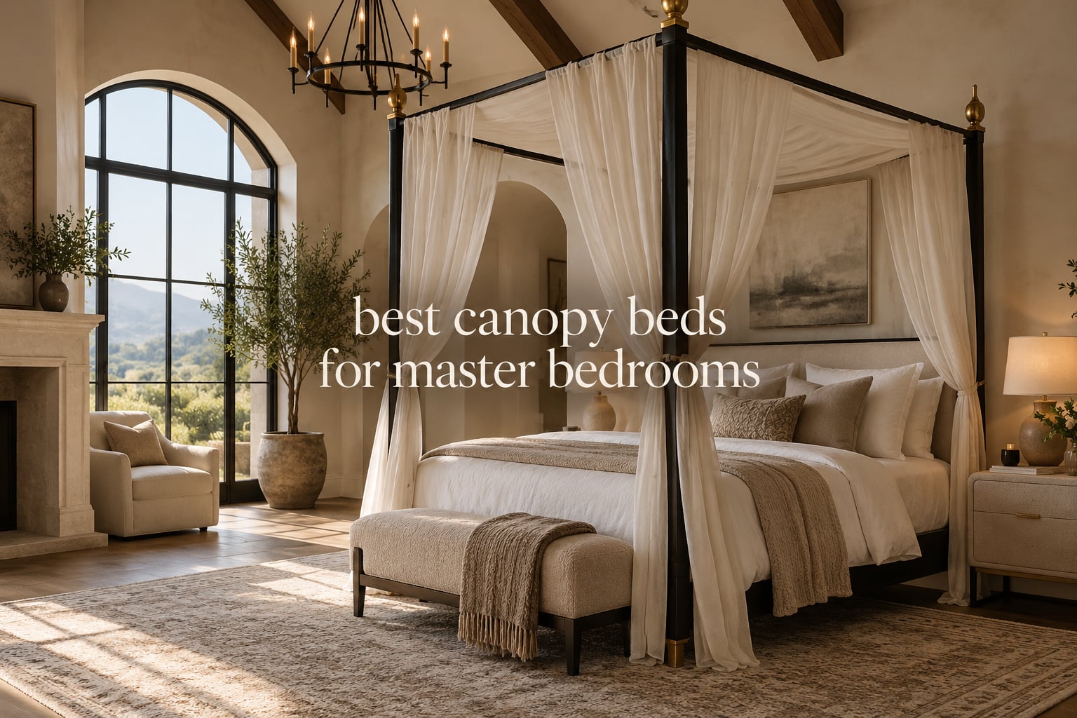 best canopy beds for master bedrooms