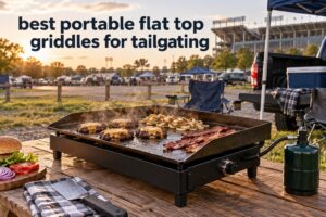 best portable flat top griddles for tailgating