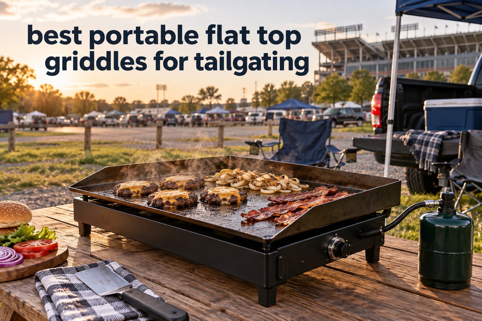 best portable flat top griddles for tailgating