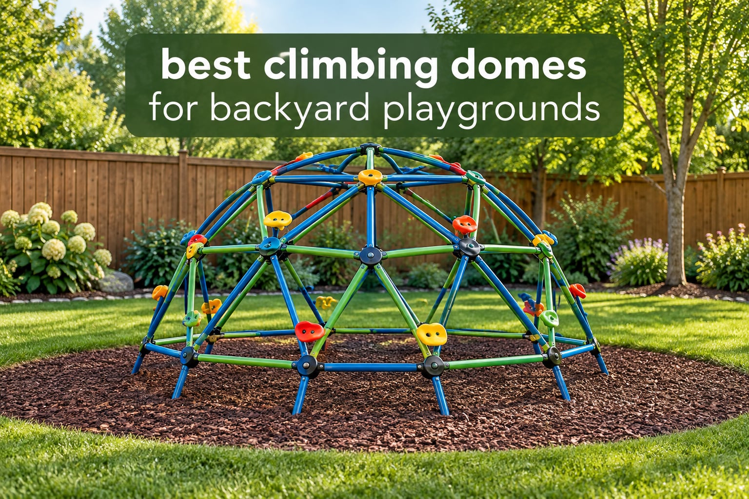 best climbing domes for backyard playgrounds