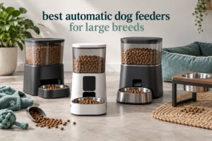 best automatic dog feeders for large breeds